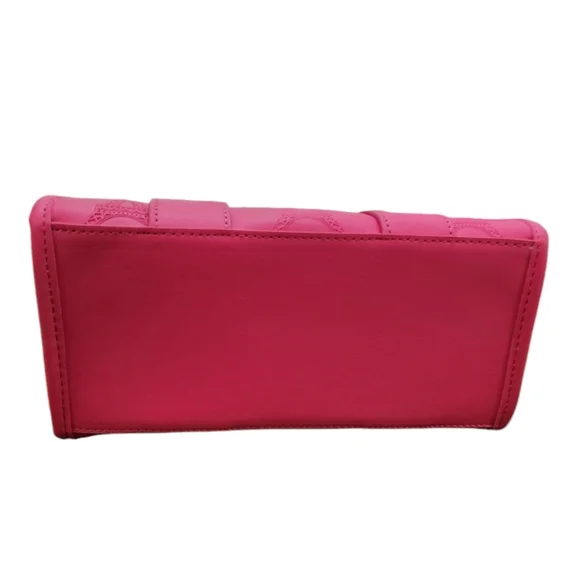 Betsey Johnson Pink Eiffel Tower Crossbody Bag - Picture 10 of 11